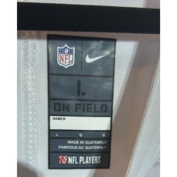 Raiders #28 Jacobs Golden Edition Jersey Replica Knockoff Size L - Picture 11 of 11